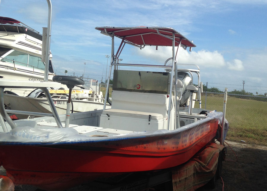 Majek boat after professional service